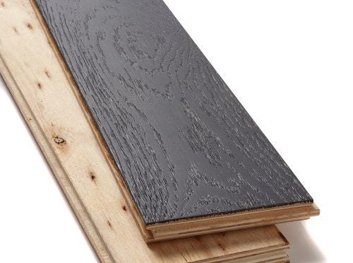 Blackwashed Brushed & Lacquered Oak Wood Flooring