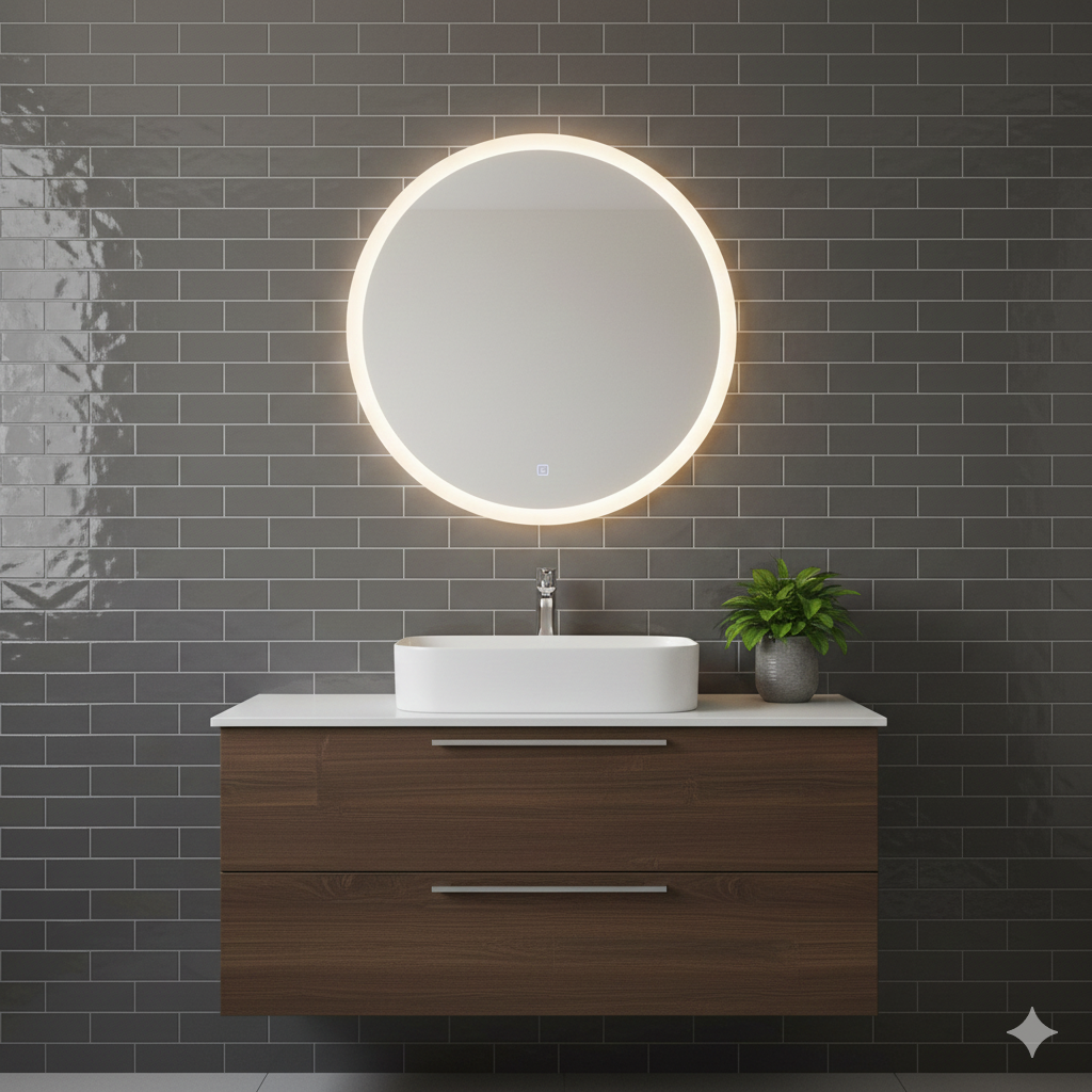 Biselado Grey Gloss Bevelled Decorative Wall Tiles