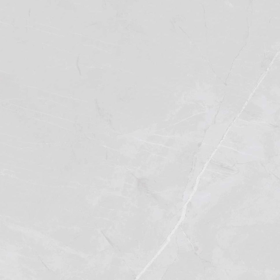 Polished White Marble tile.