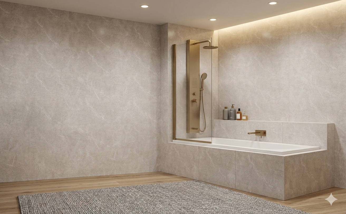Himalaya Light Grey Glossy Tiles