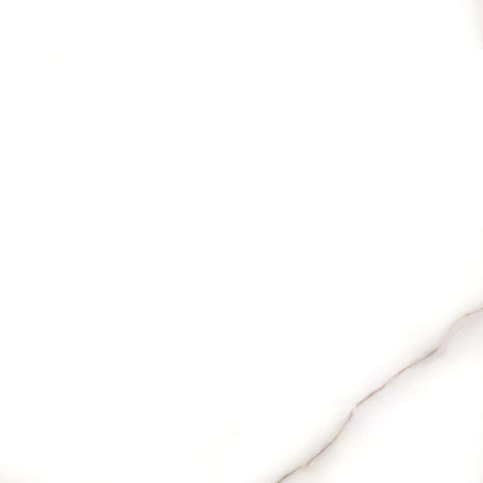 Photo of Elegant white marble tiles with black lines.