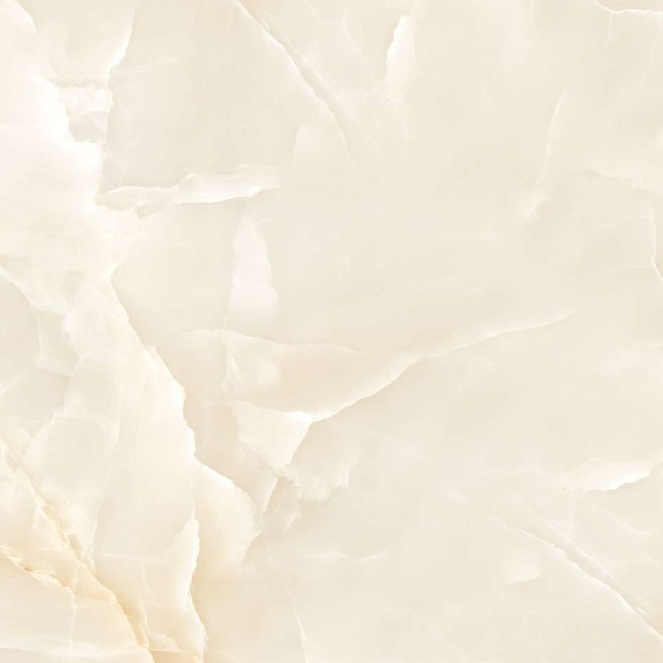 Photo of pearl onyx gold floor tiles.