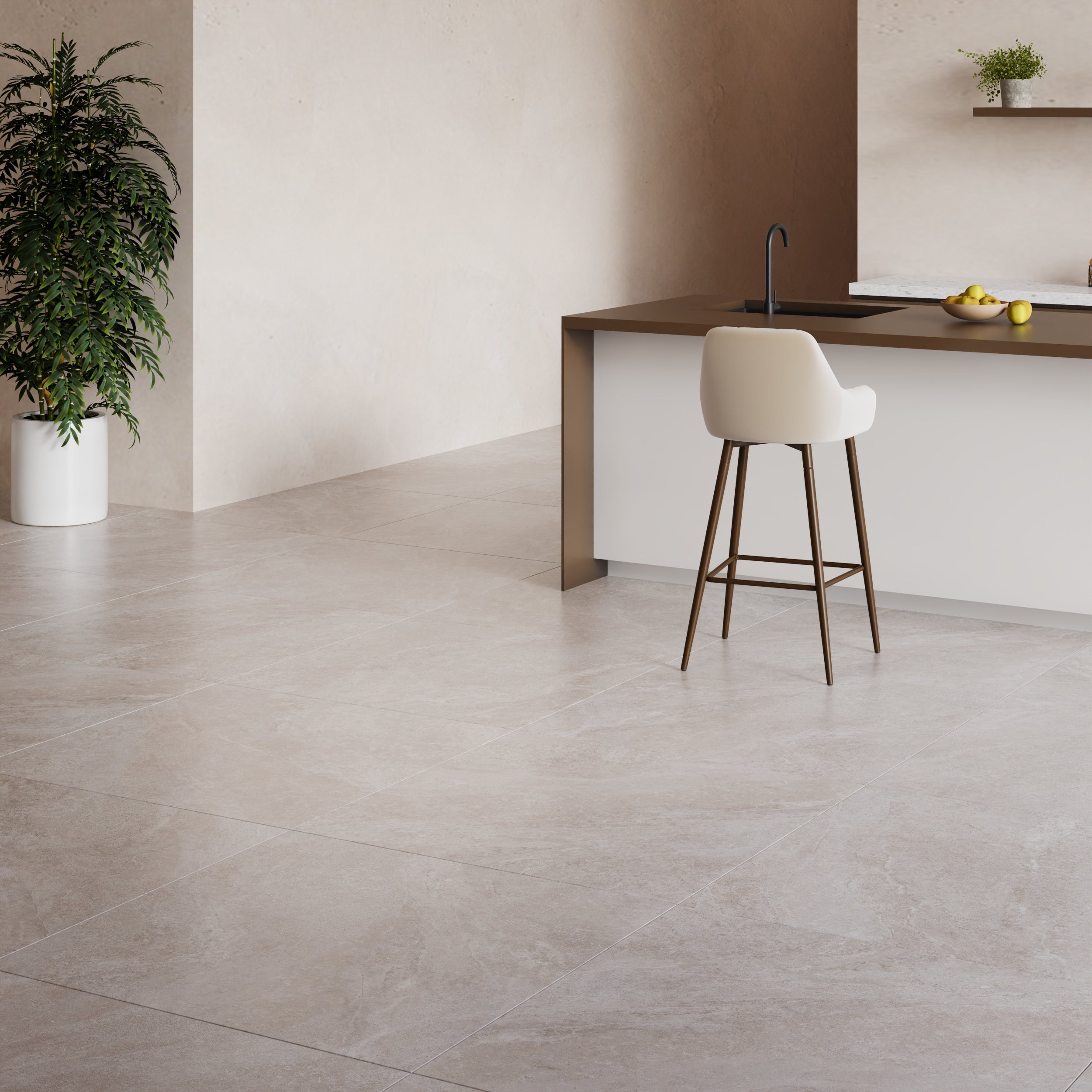 Nuances Pearl- Matt Stone Effect Tiles