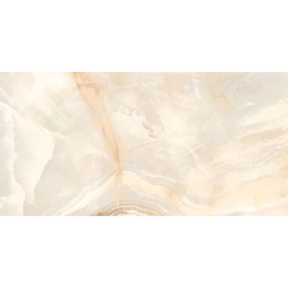 Beige Marble Effect Porcelain Wall And Floor Tiles with polished glossy finish