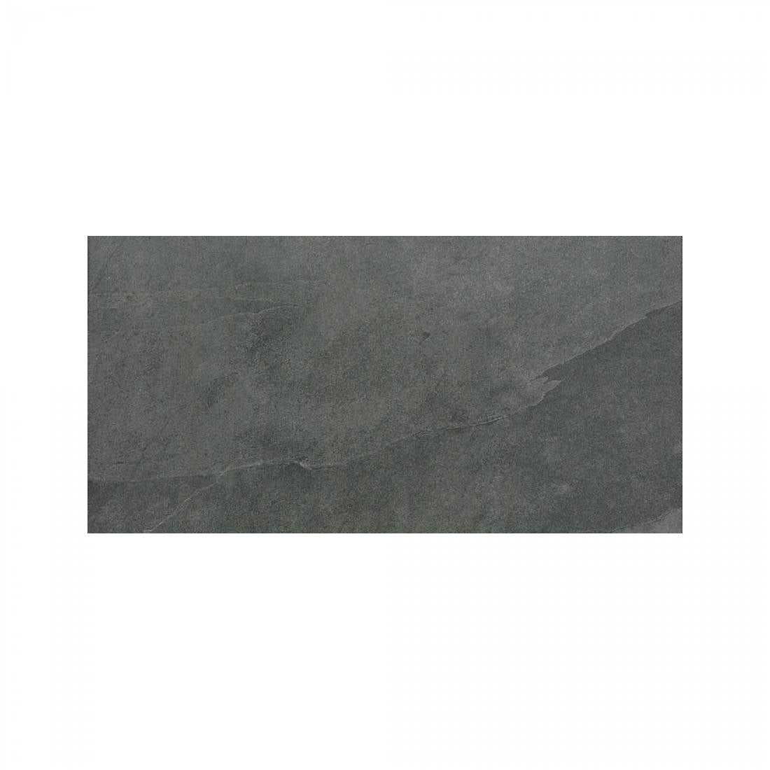 Contemporary Black Matt Porcelain Wall And Floor Tiles for wet areas and kitchens