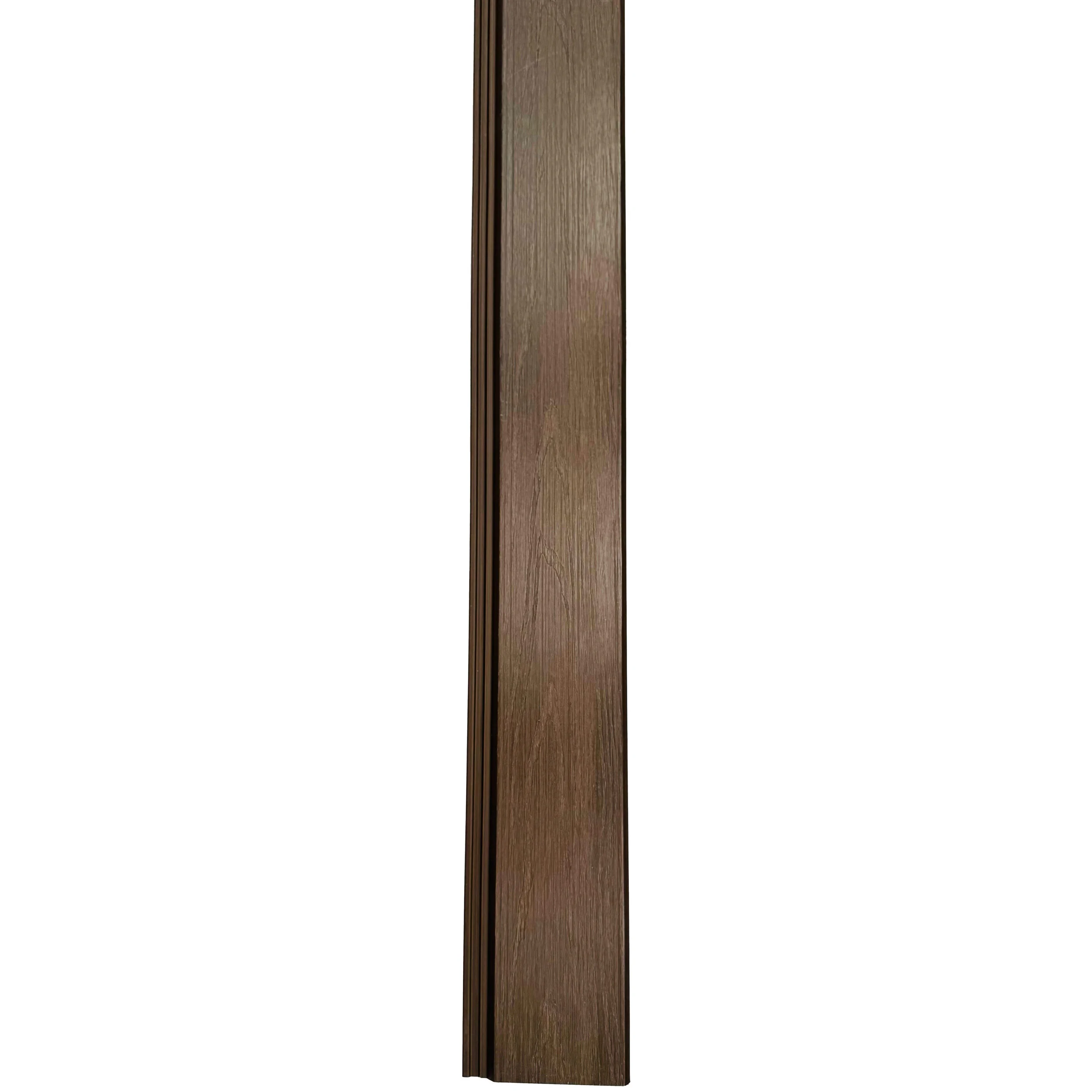 Exterior Wall Cladding weather-resistant walnut panels, compatible with adhesive, nails, or Z-clip installation.