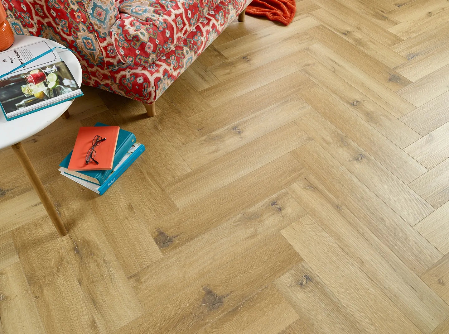 Rigid Core SPC LVT Herringbone Flooring