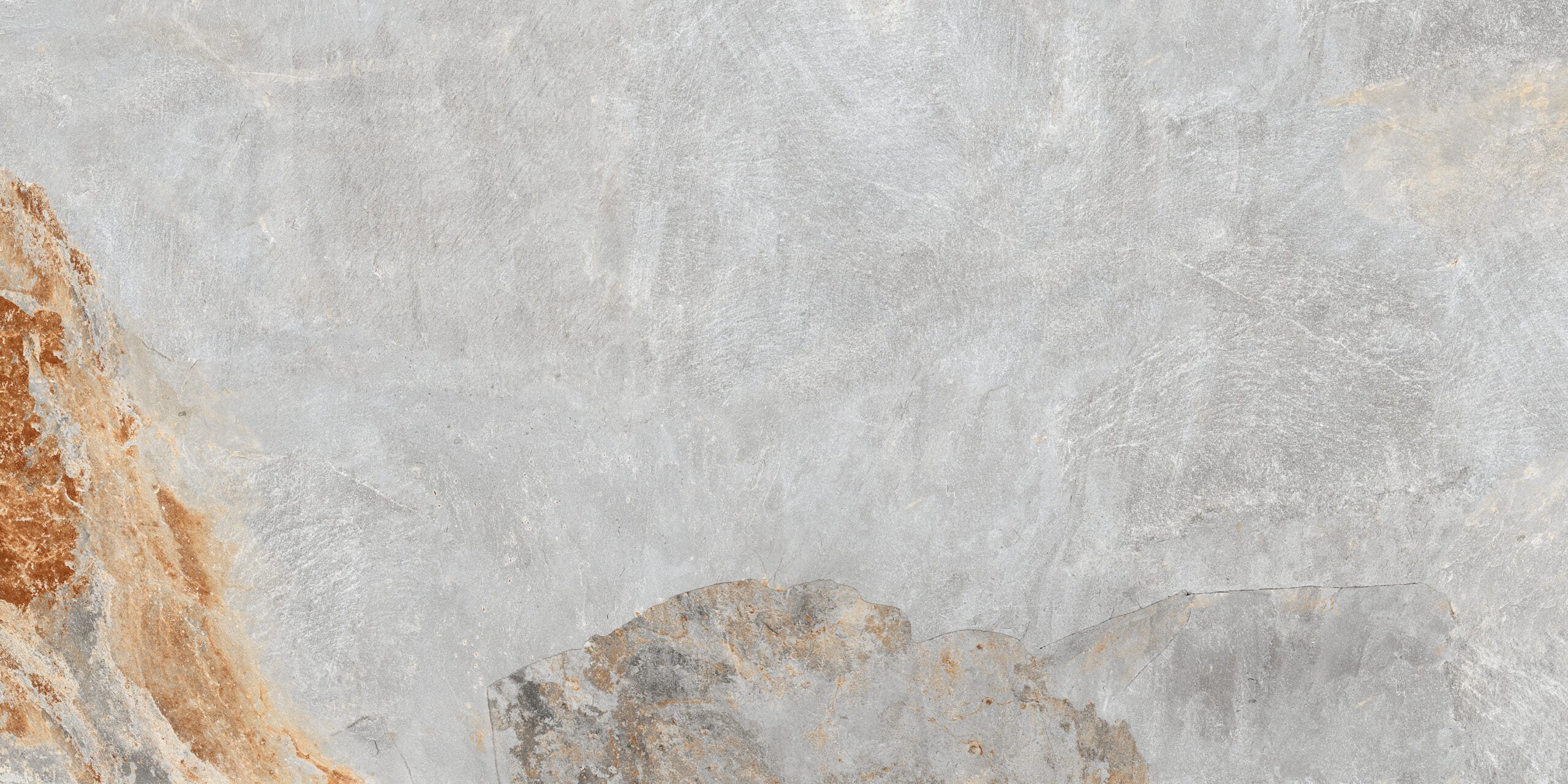 Matt grey Porcelain wall and floor tiles with elegant marble effect design.