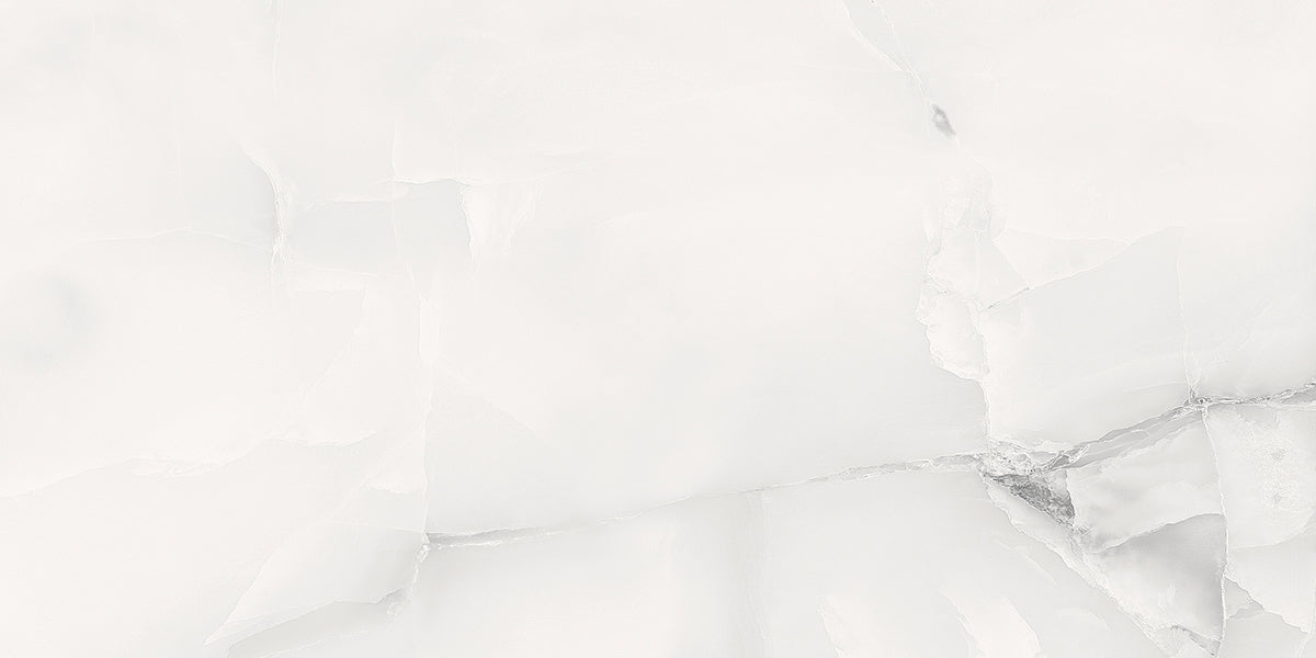 Onyx ice silver- Marble effect polished rectified tile