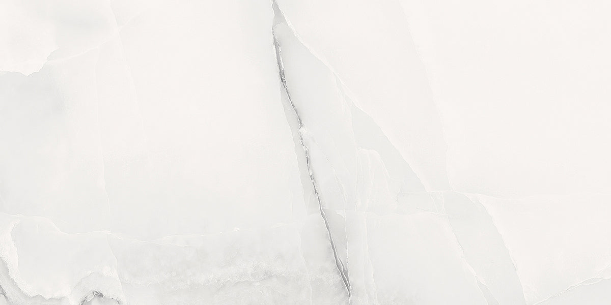 Onyx ice silver- Marble effect polished rectified tile