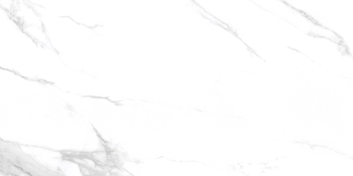 Statuario crystal- Polished marble effect rectified tile