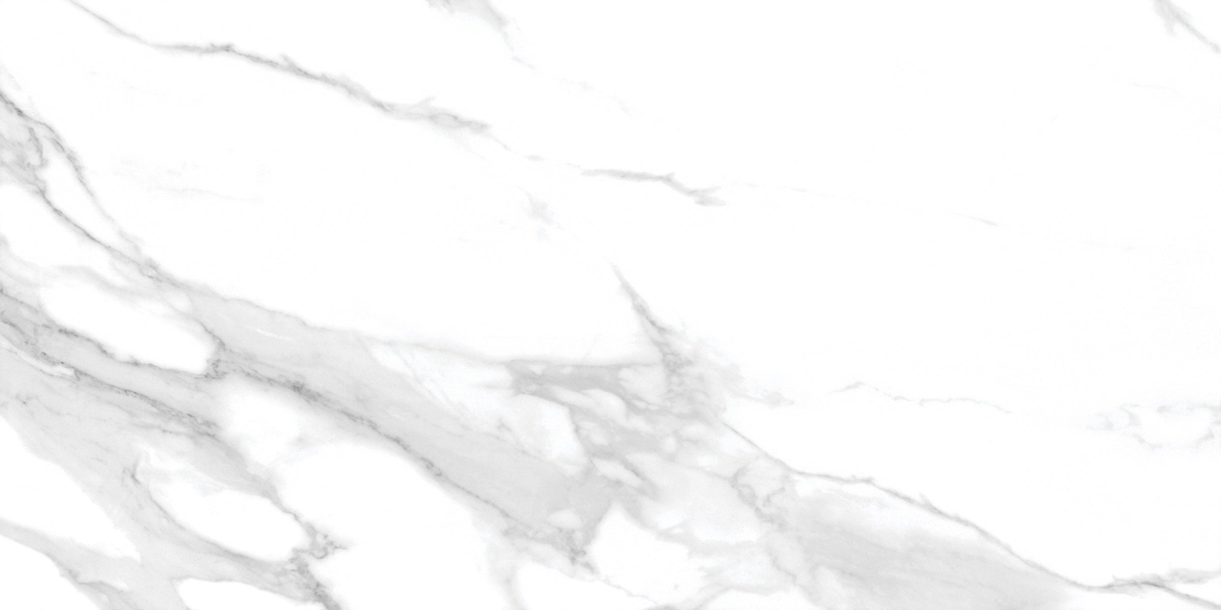 Statuario crystal- Polished marble effect rectified tile