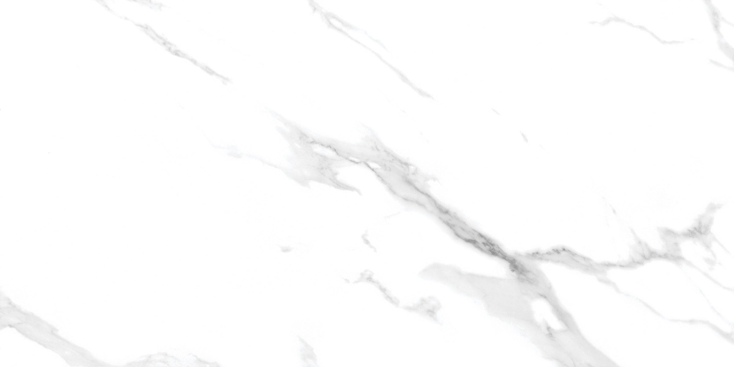 Statuario crystal- Polished marble effect rectified tile