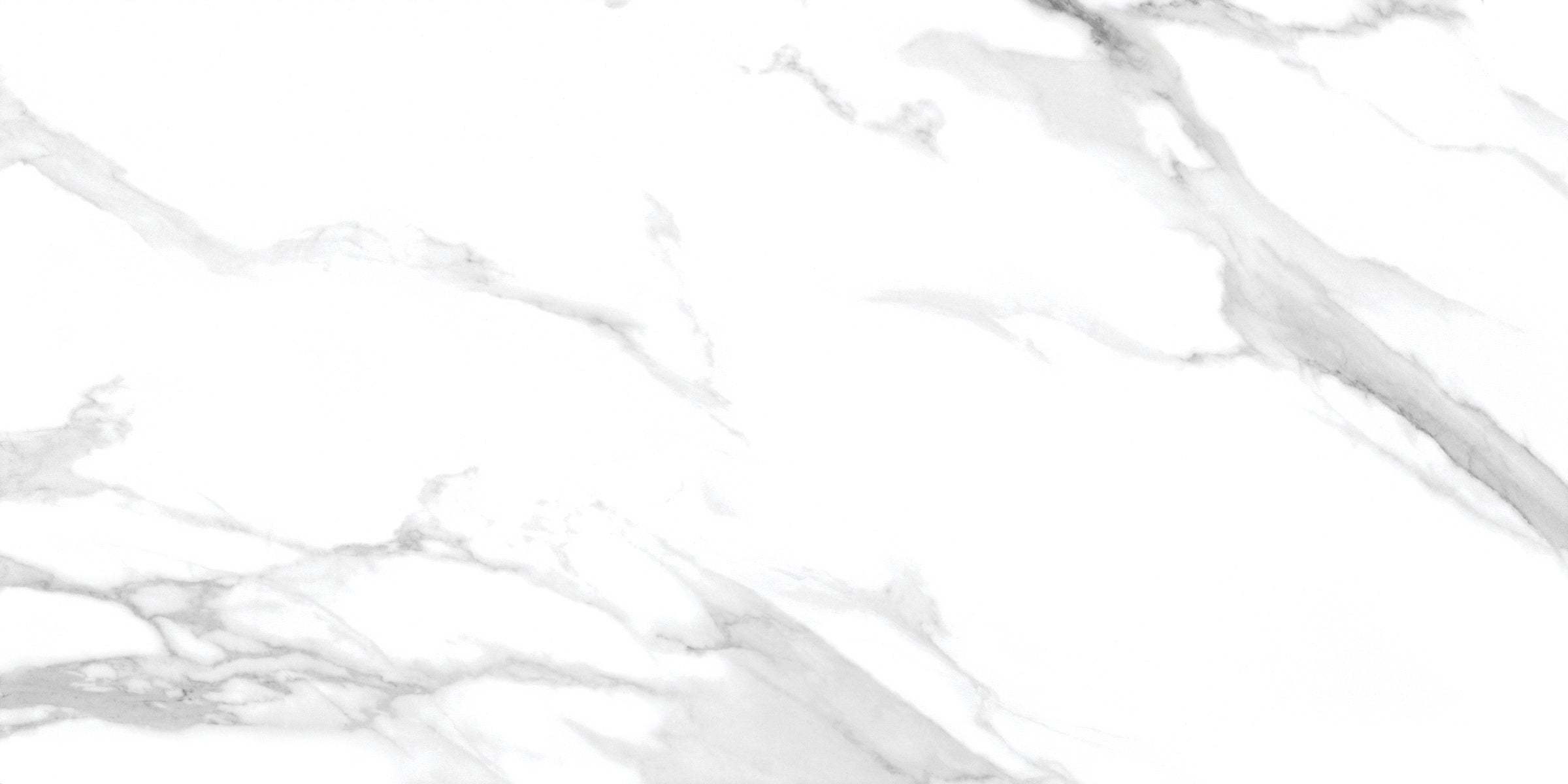 Statuario crystal- Polished marble effect rectified tile