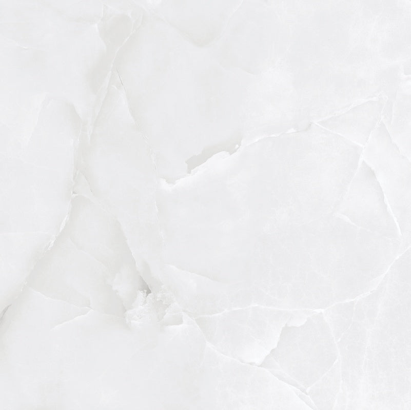 Hawaii white- Polished marble effect rectified tile