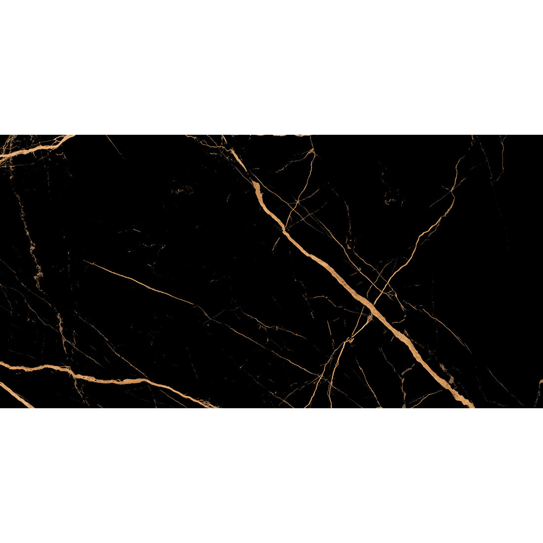 Polished Atlantis Black And Gold Porcelain Wall And Floor Tiles ideal for luxury bathrooms and feature walls.