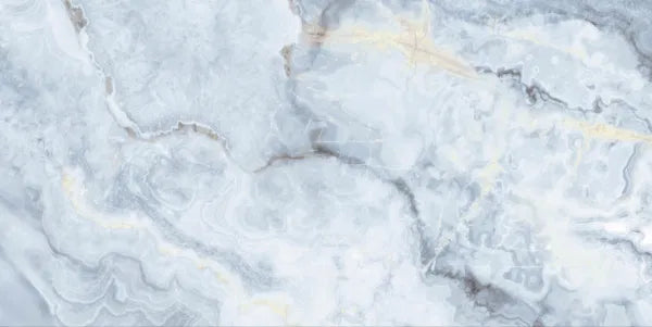 Polished Koni Pearl Porcelain Wall And Floor Tiles for a bright, sophisticated, and modern interior.