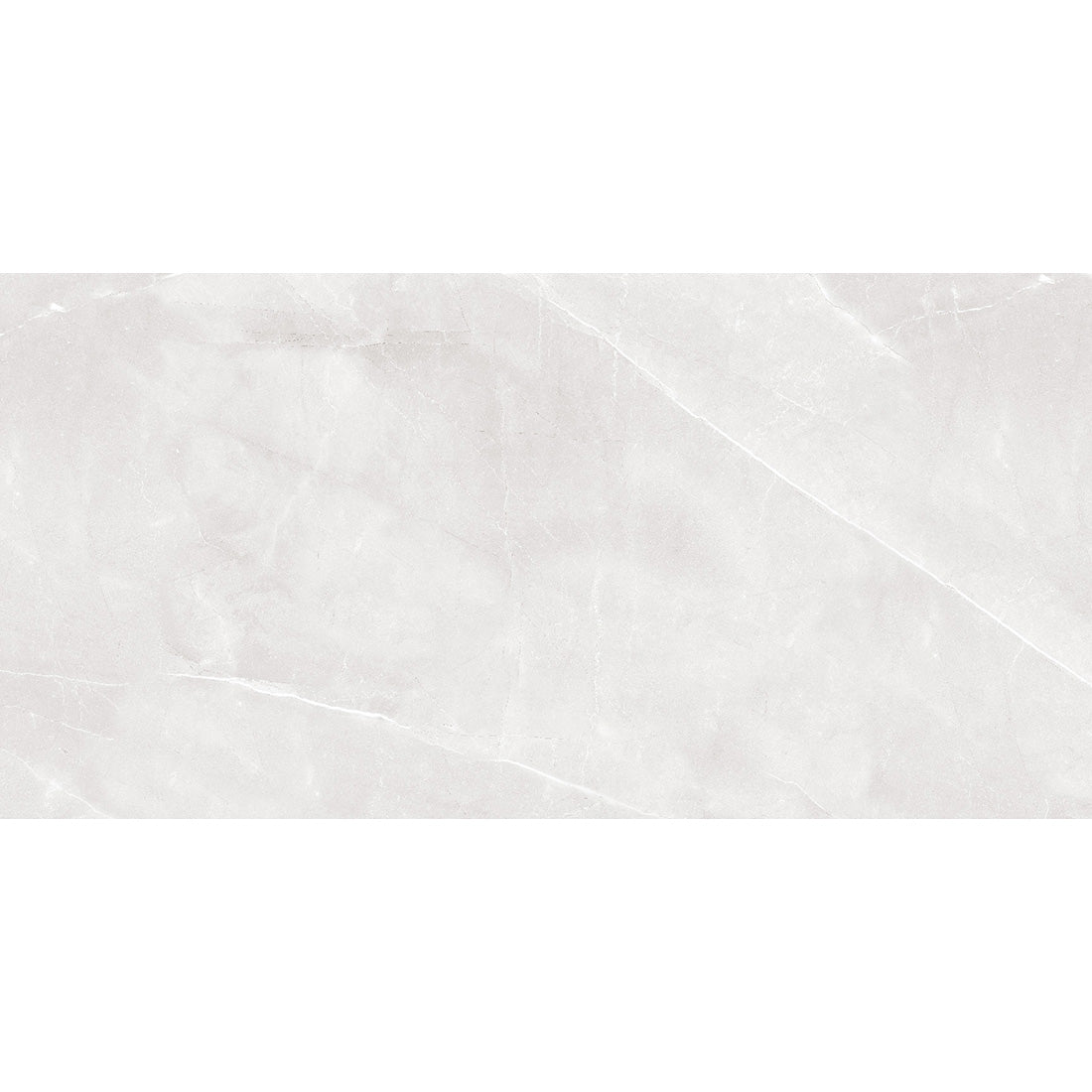White cloud stone effect Porcelain Wall And Floor Tiles with glossy finish