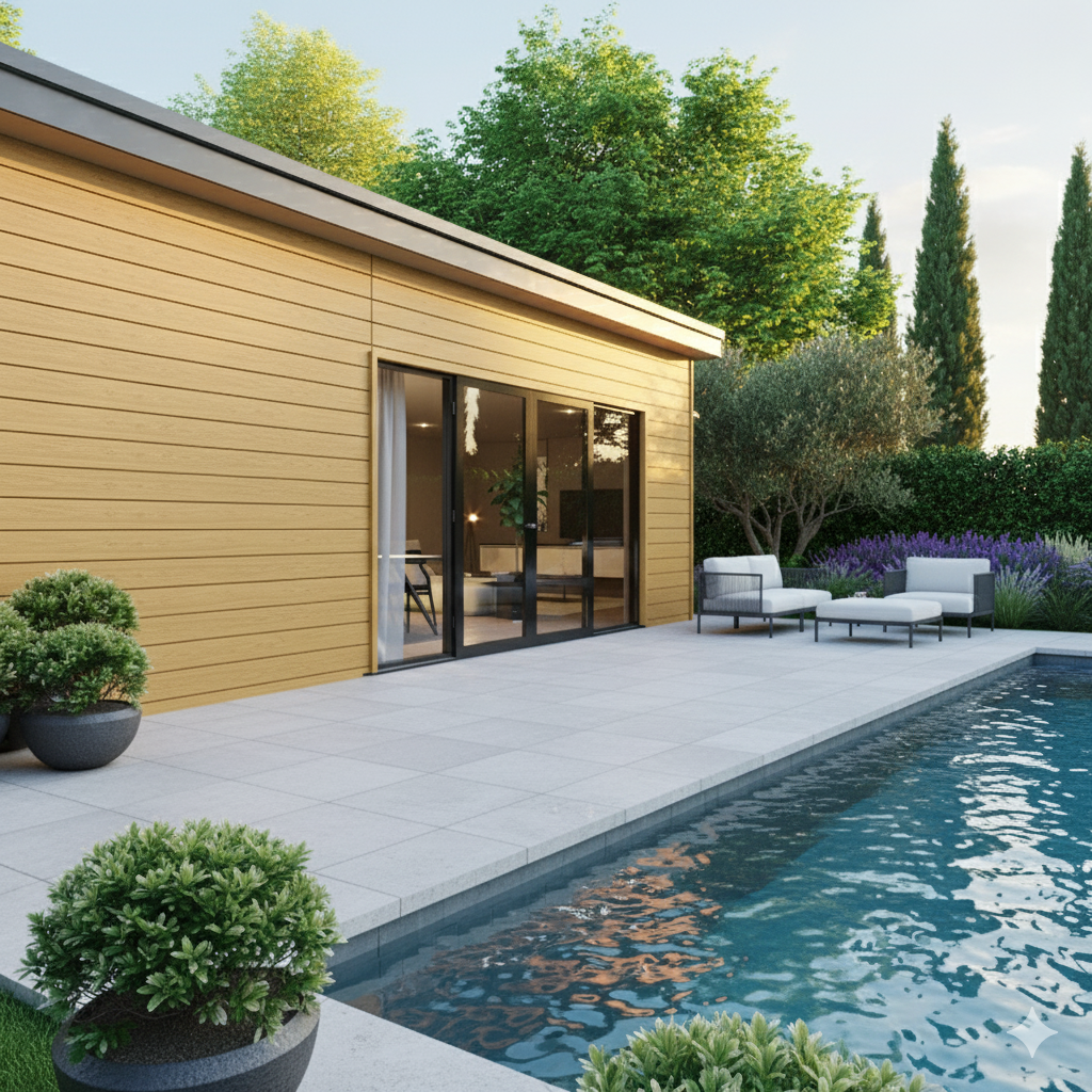 Teak Outdoor Cladding