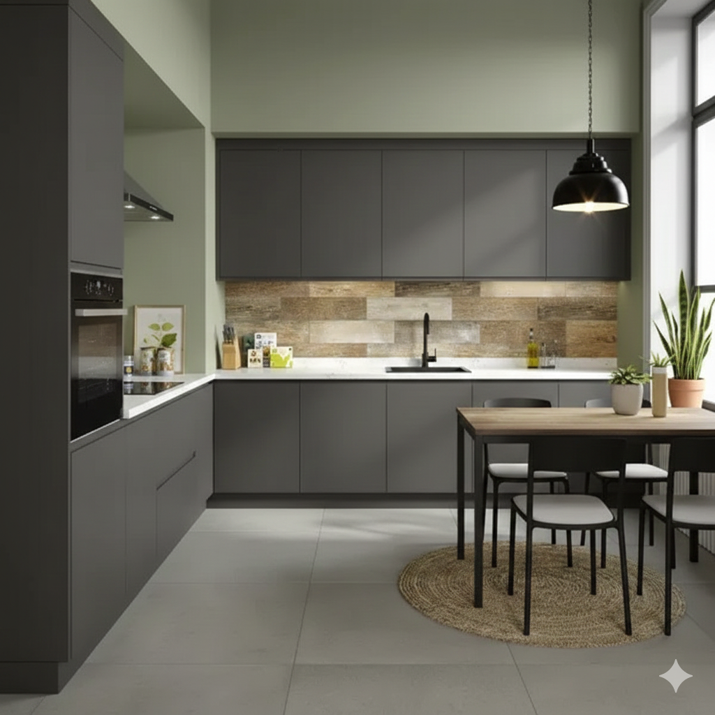 Vintage Porcelain Wood Effect Wall And Floor Tiles with warm rustic timber design for interiors.
