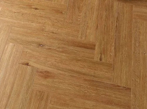 Waterproof herringbone vinyl flooring with rigid core design for kitchens and bathrooms, flooring online.