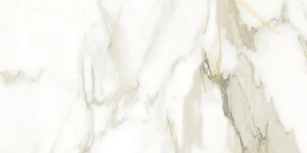 White Marble Effect Porcelain Wall And Floor Tiles in Genesis Staturio matt finish