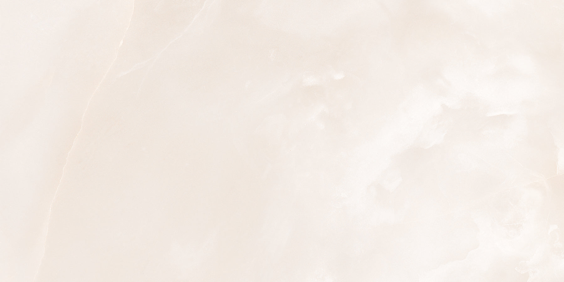 White marble porcelain wall and floor tiles with onyx texture and glossy finish for luxury interiors.