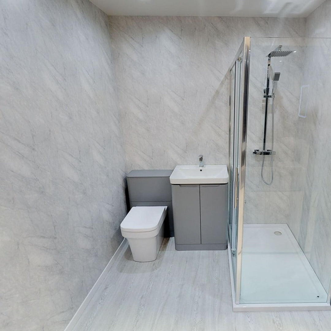 Classic Grey Marble PVC Cladding