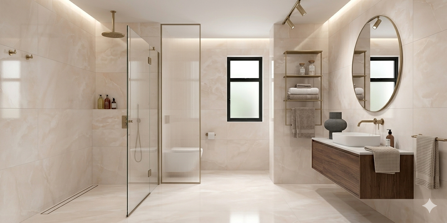 Cloud Onyx Bianco White Stone Effect Tiles