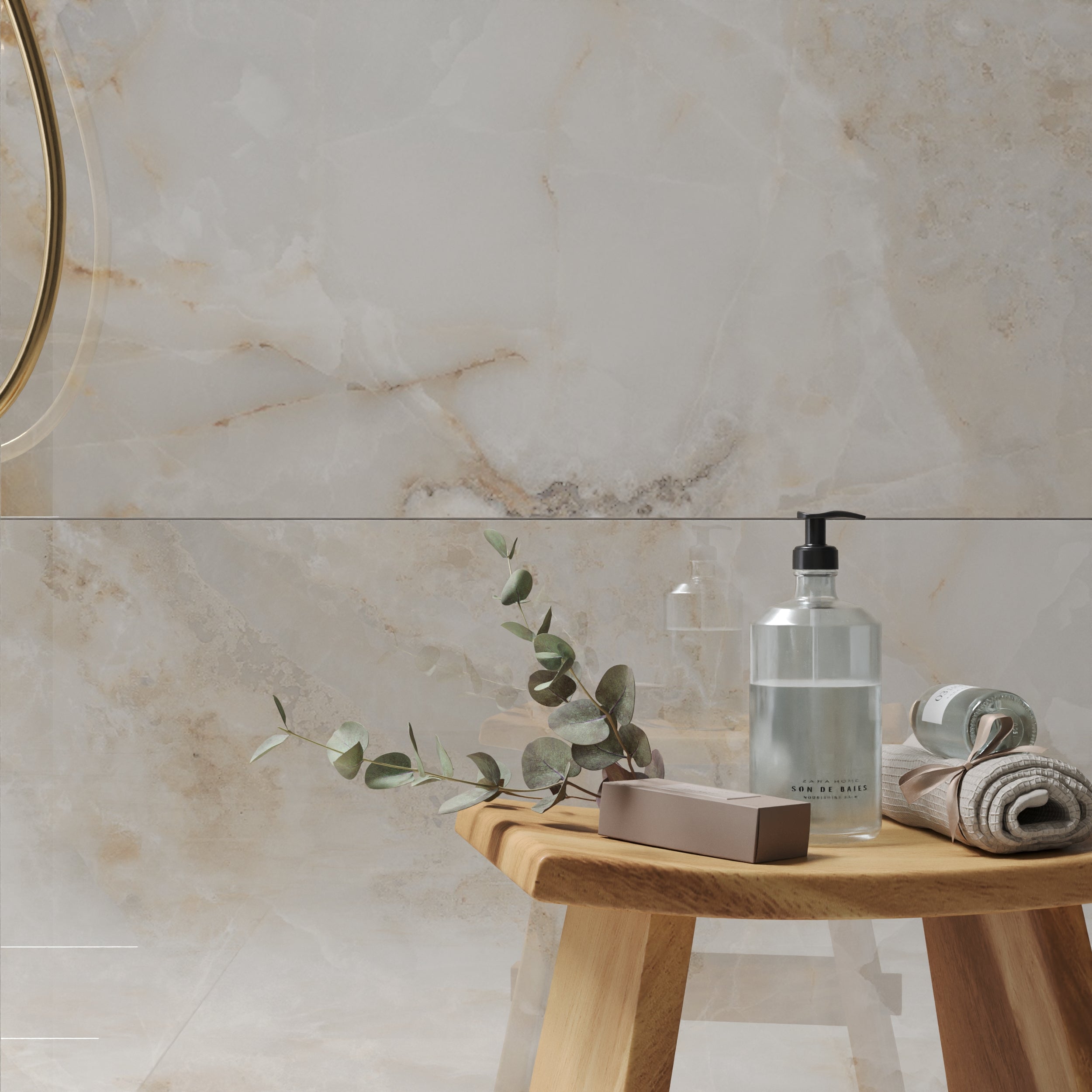 Glossy Thornton Neutral Tiles