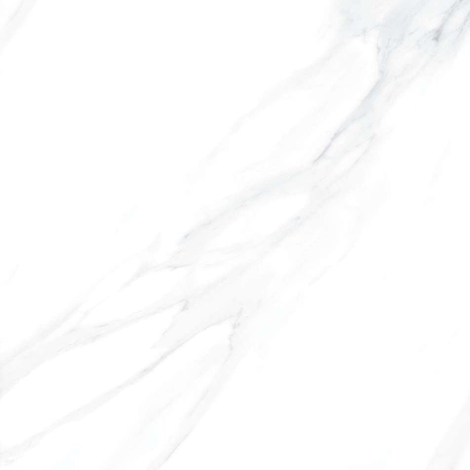 Glossy white Porcelain Wall And Floor Tiles with sleek grey marble veins