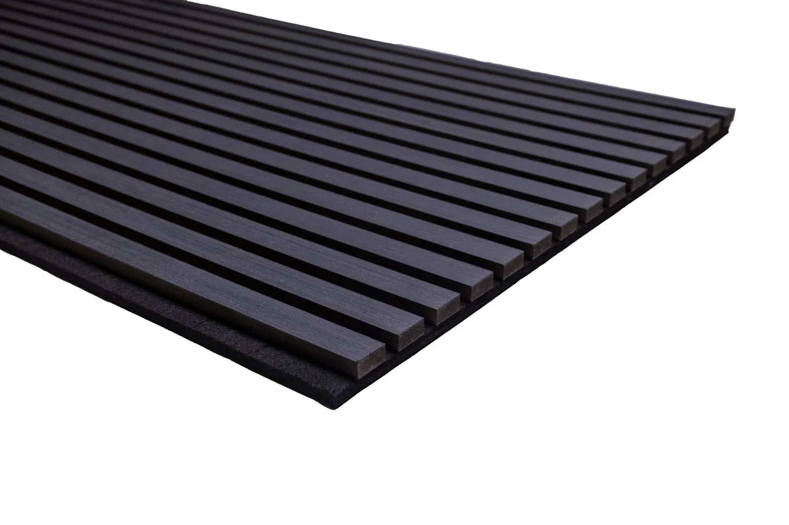 Wooden Slat Black Oak Soundproofing Acoustic Wall Panel