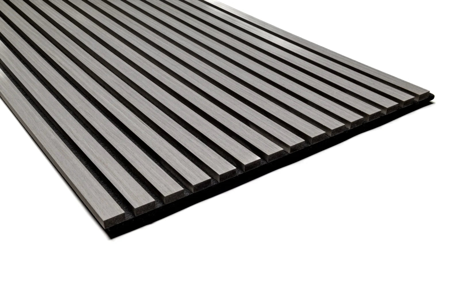 Grey Oak Soundproof Wooden Slat Acoustic Wall Panel