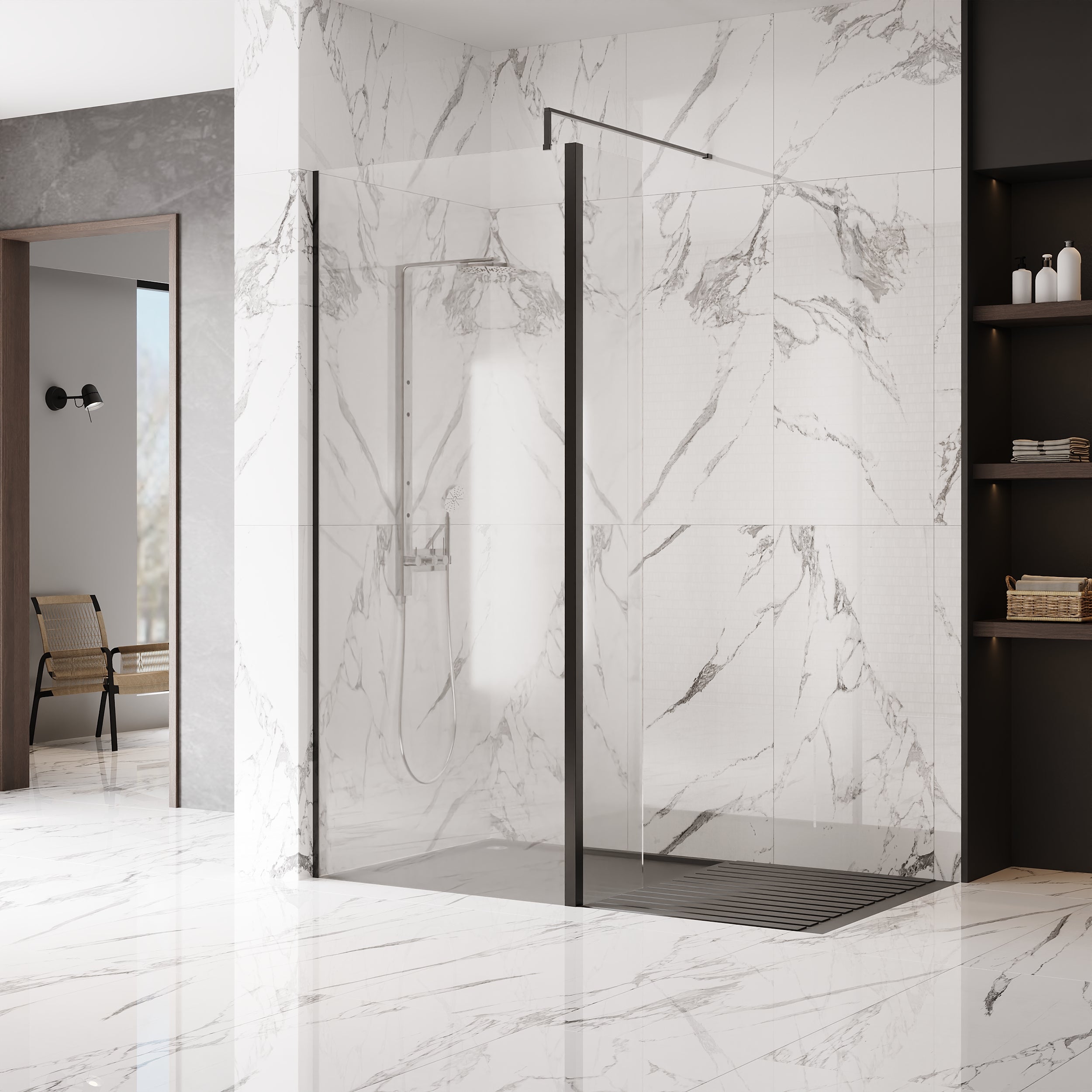 Trennzo Marble Effect Polished Large Format Tiles