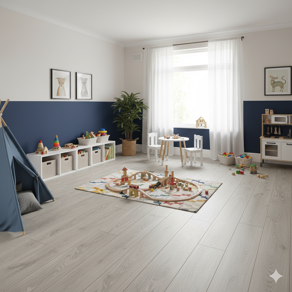 Valencia Oak Scratch-Resistant Laminate Flooring
