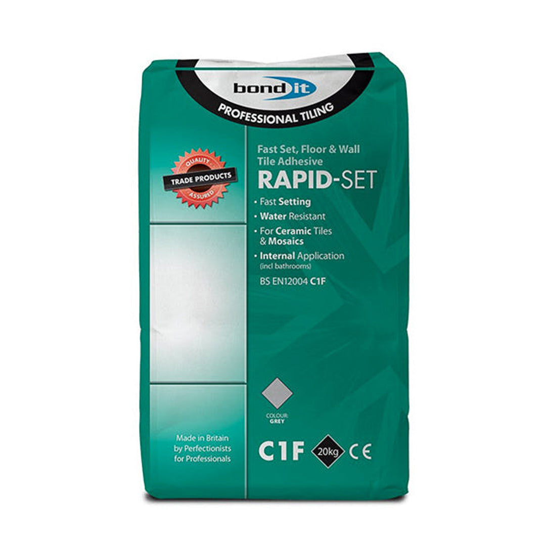 Rapid set Standard flex for wall and floor tile Adhensives.