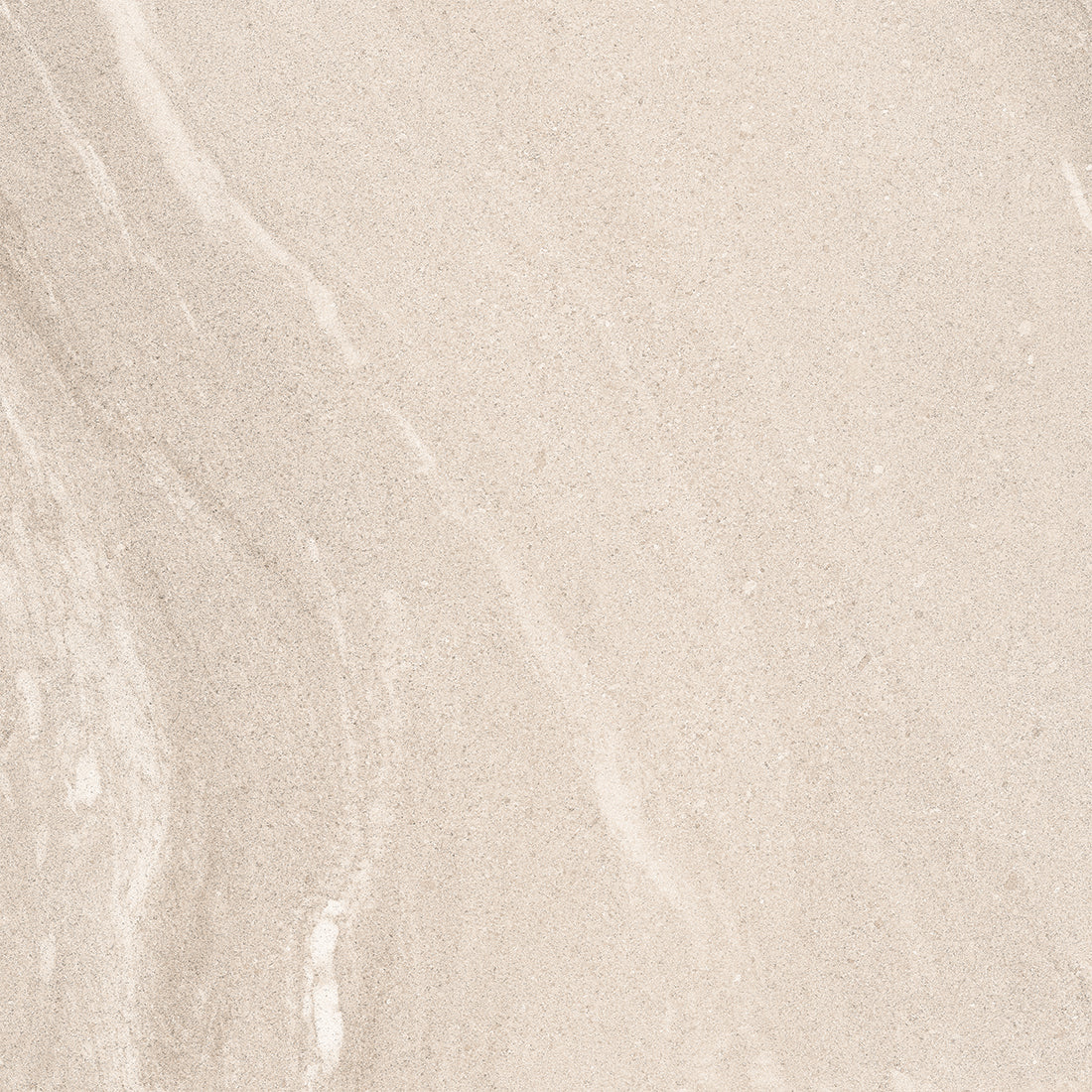 Beige stone effect ceramic wall and floor tiles with matte finish for modern interiors.