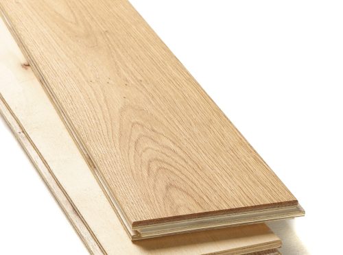 Brushed and oiled oak engineered wood floor suitable for underfloor heating, flooring online.