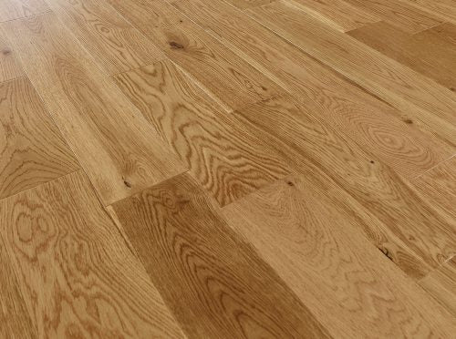 Durable white oak engineered wood flooring compatible with underfloor heating for flooring online