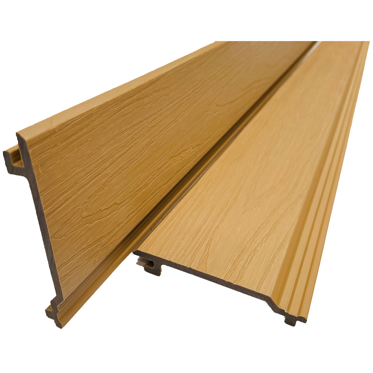 Exterior Wall Cladding waterproof teak panels, ideal for feature walls and high-moisture outdoor areas.