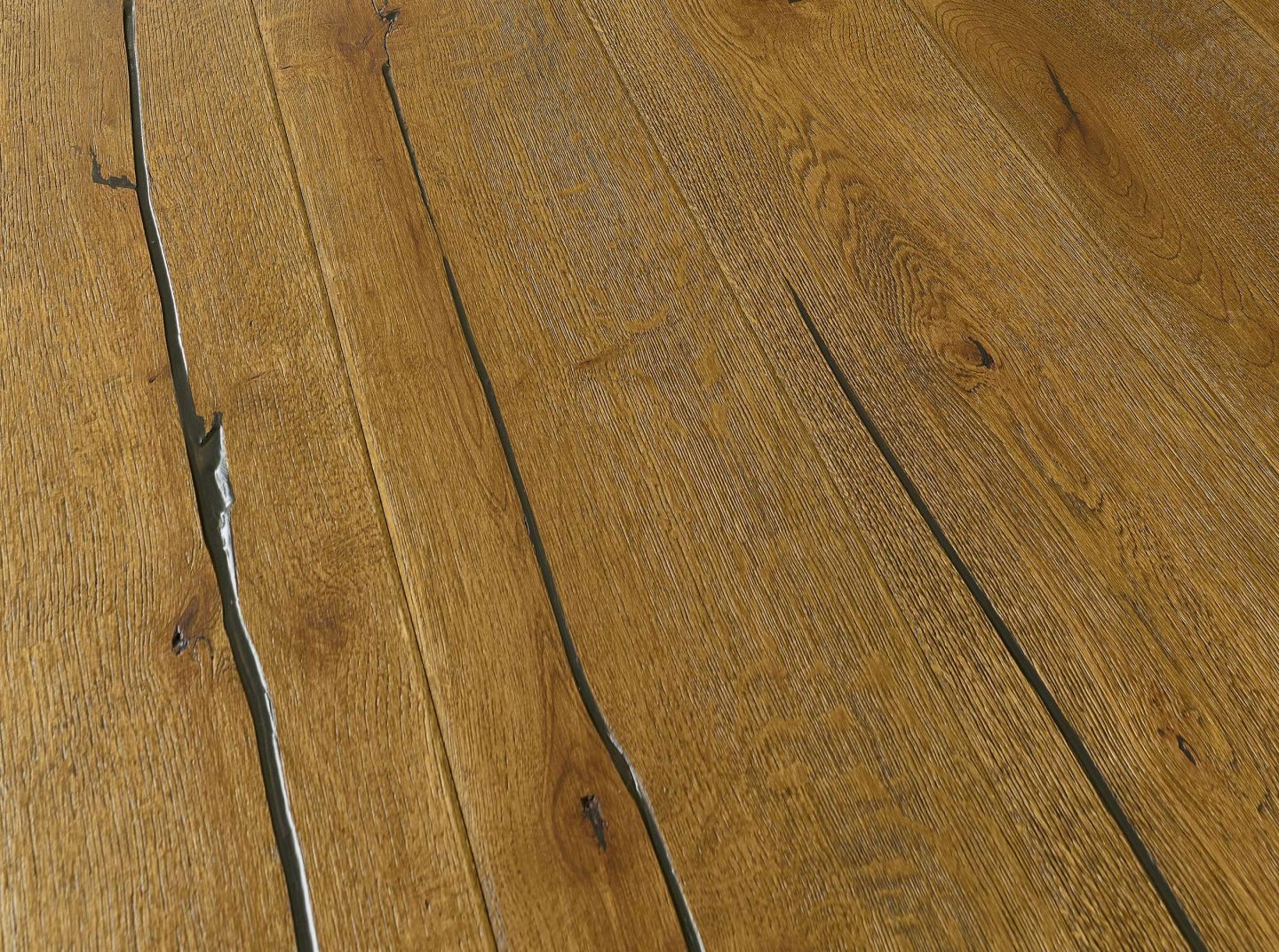 Golden distressed hardwax oiled oak engineered wood flooring rustic style, Porcelain Wall And Floor Tiles look