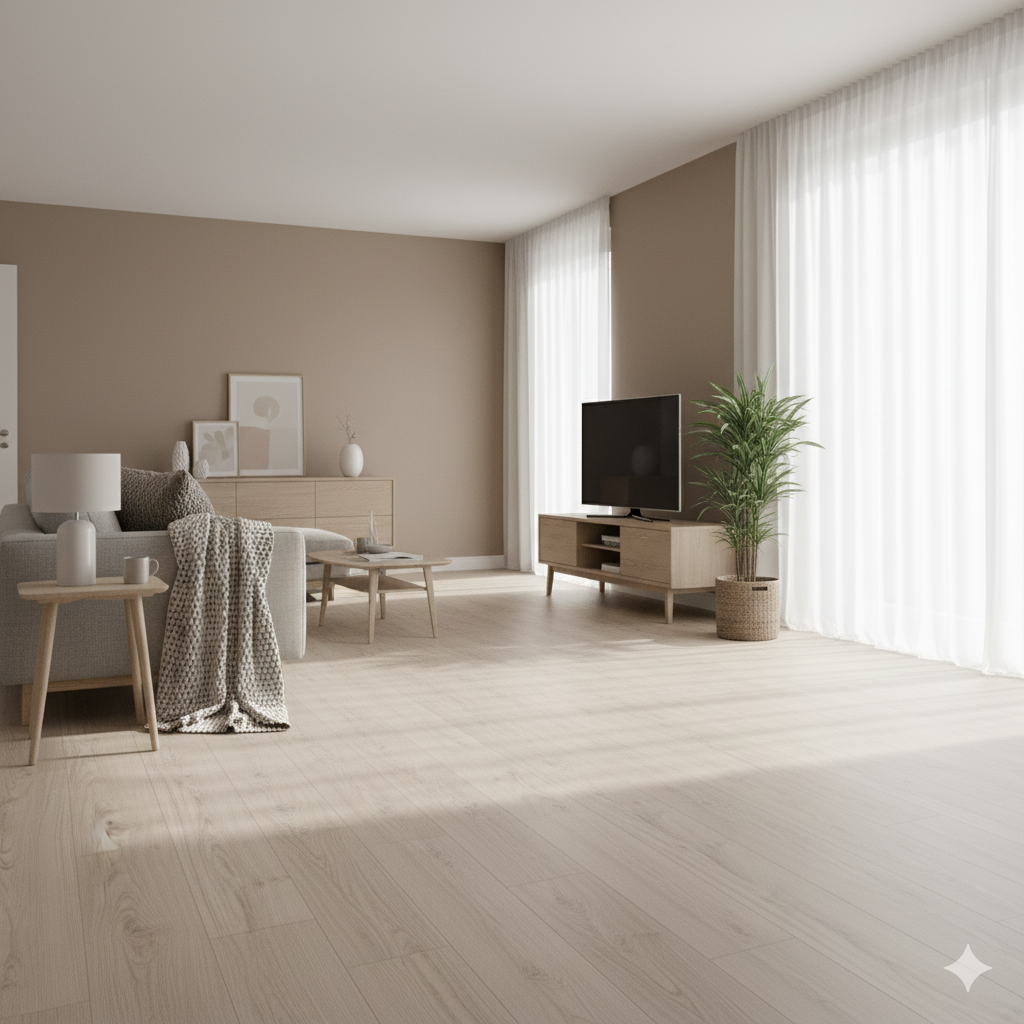 High Quality Laminate Flooring 12mm thickness, Vortex Almeria oak laminate with durable finish.