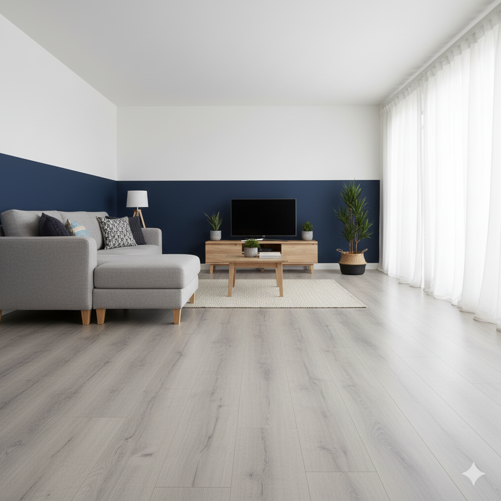 High Quality Laminate Flooring with durable oak finish, Vortex ER Girona laminate for elegant interiors.