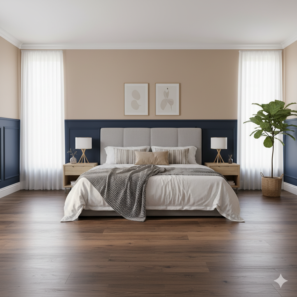 High Quality Laminate Flooring with Bilbao oak effect, Vortex ER underfloor heating compatible design.