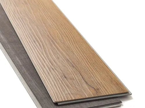 Warm Oak Rigid Core SPC LVT Herringbone Flooring