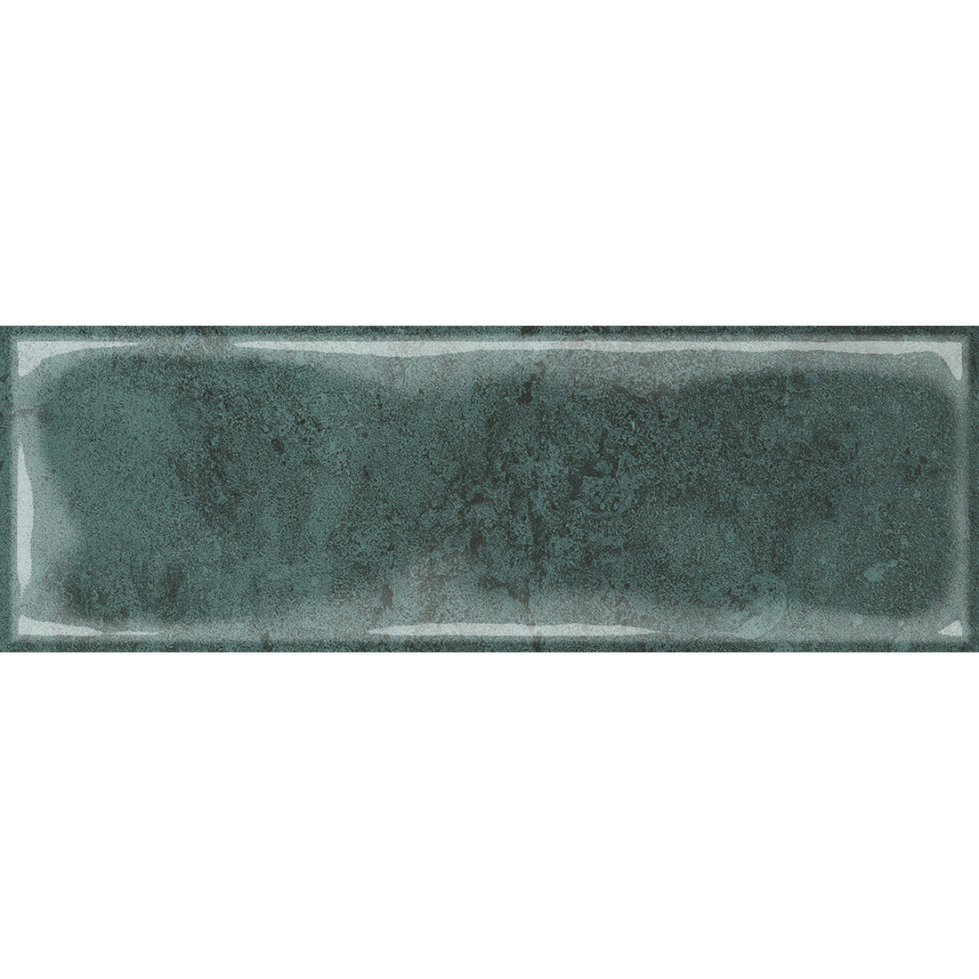 Modern green porcelain wall and floor tiles with bumpy ceramic surface