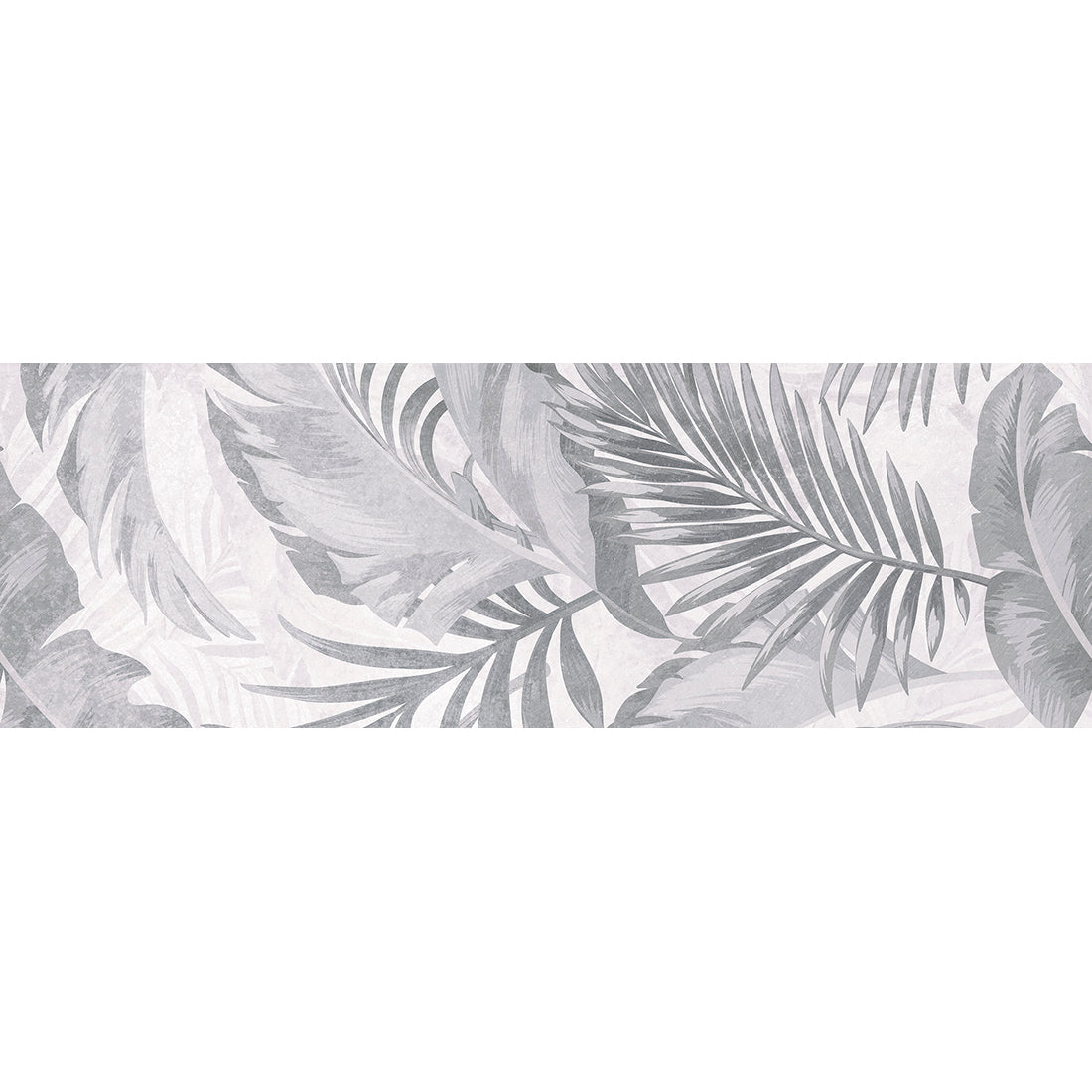 Modern matt porcelain wall and floor tiles with feature wall appeal and floral pattern.