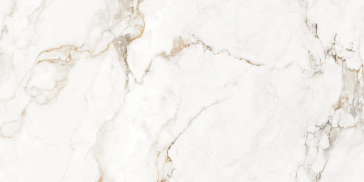 Porcelain wall and floor tiles with polished marble effect for modern kitchens and hallways