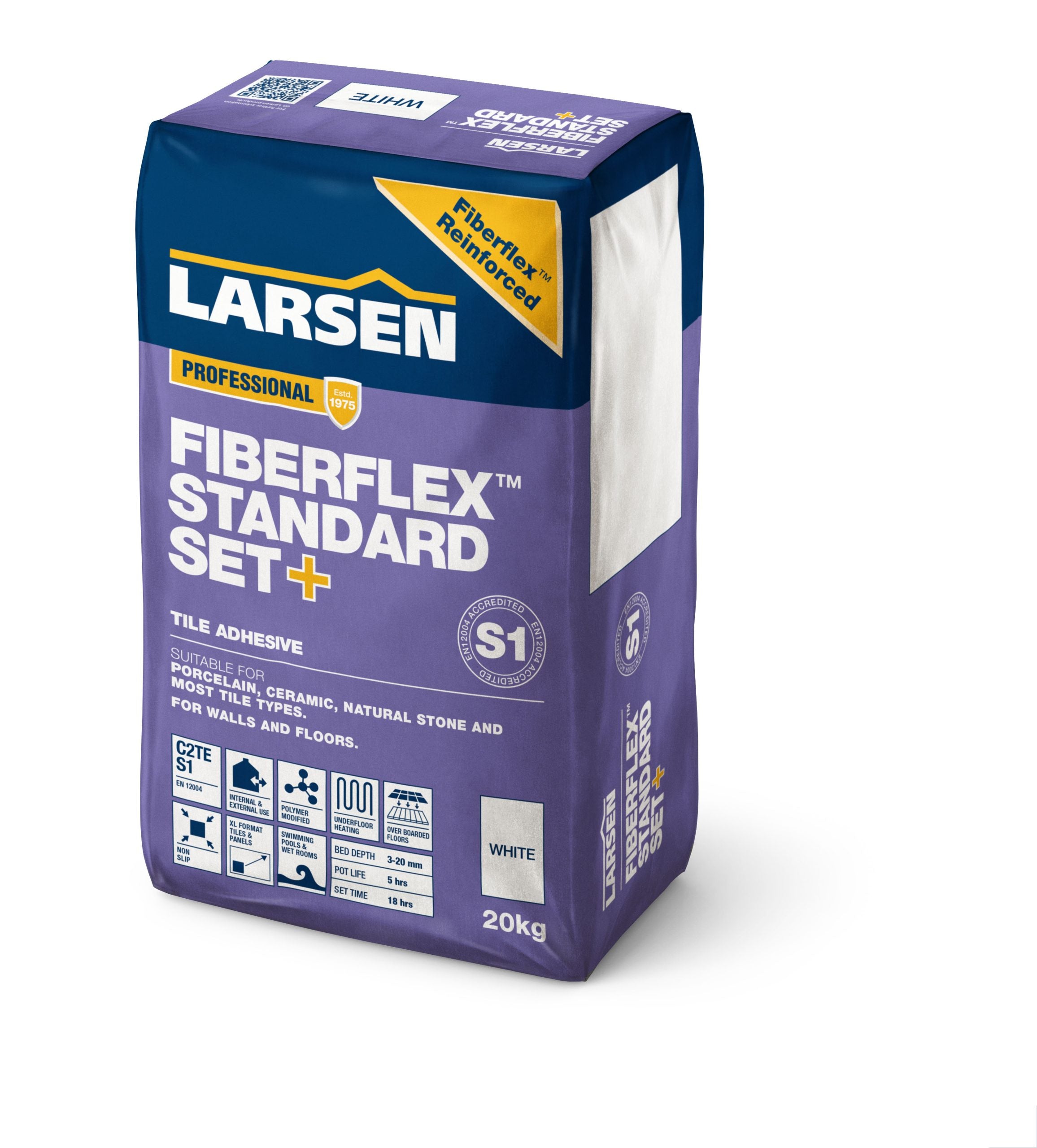 S1 fibre reinforced tile adhesives for strong bonding on wall and floor tile installations.