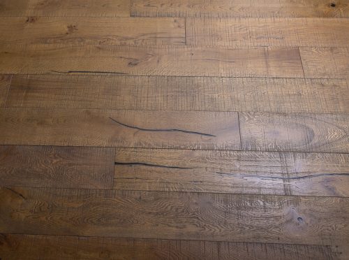 Vintage style golden oak engineered wood flooring with natural grain texture, Porcelain Wall And Floor Tiles look